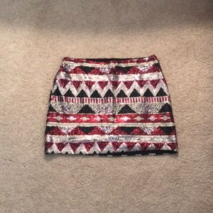 Forever 21 sparkle mini skirt